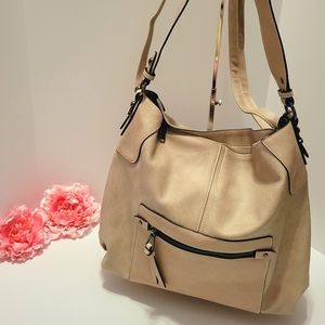 Large Tan Tote Bag